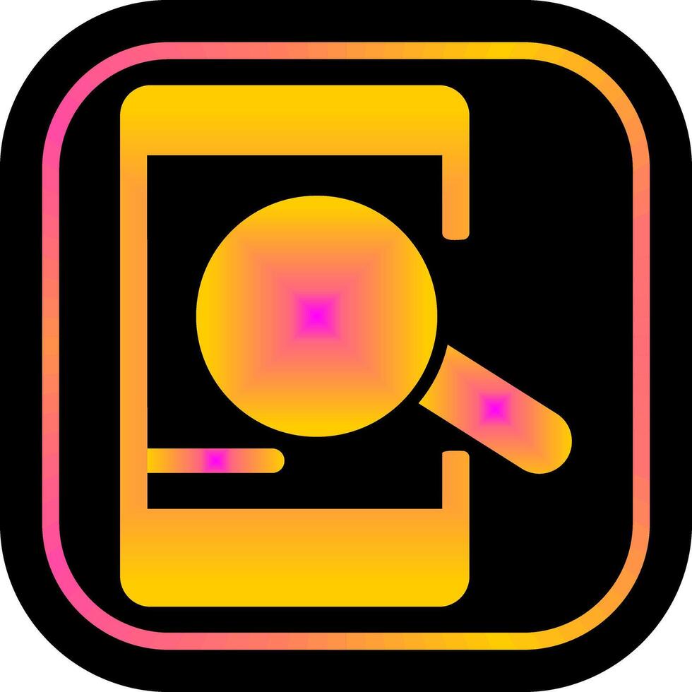 Research Icon Design vector