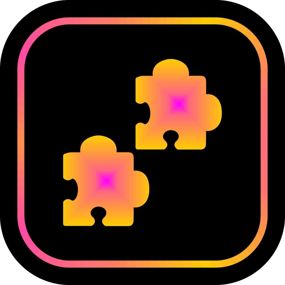 Puzzle Icon Design vector