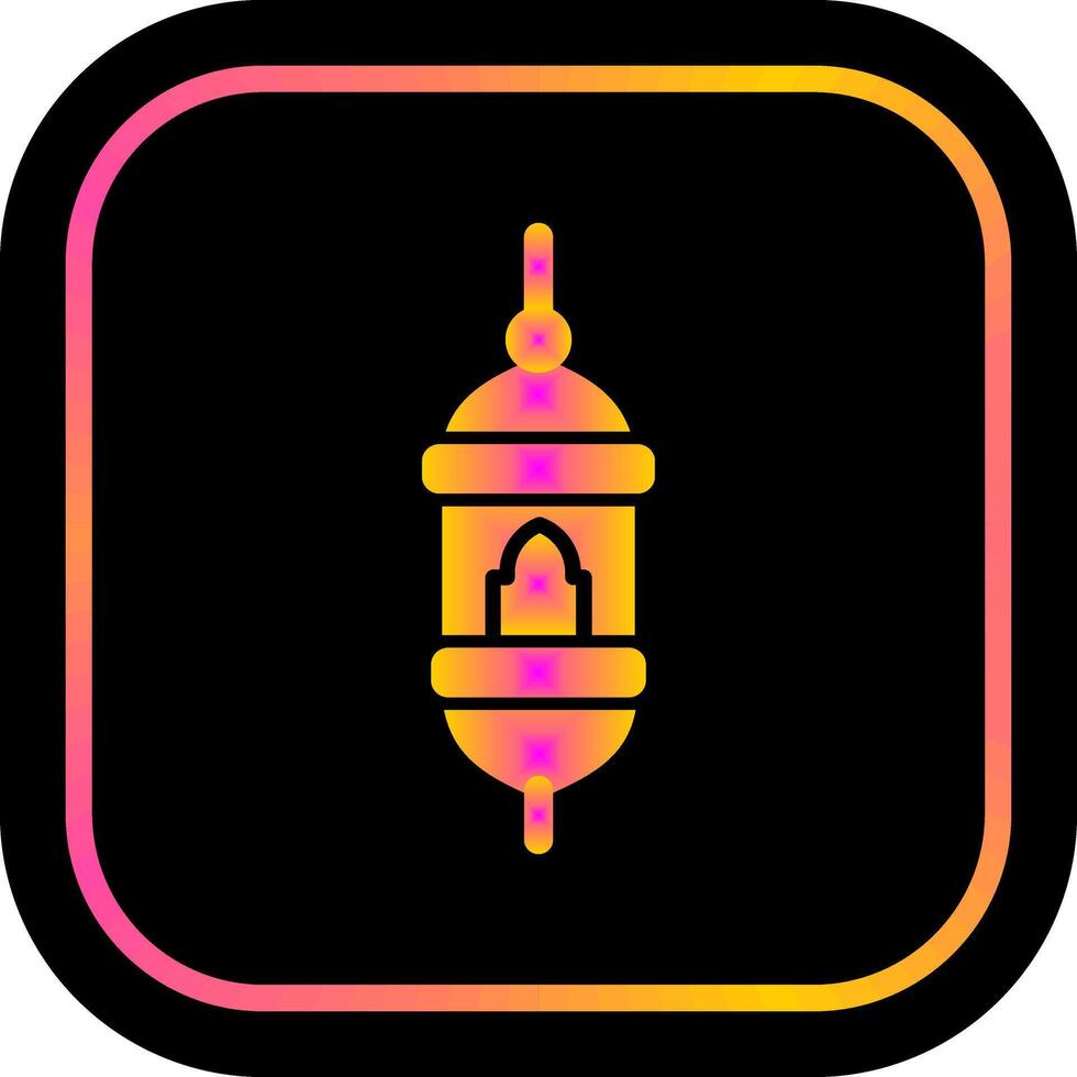 Magical Lamp Icon Design vector