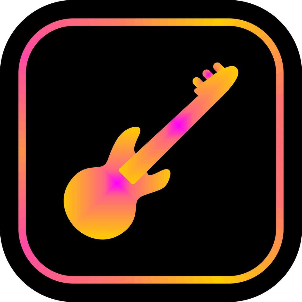 Guitar Icon Design vector