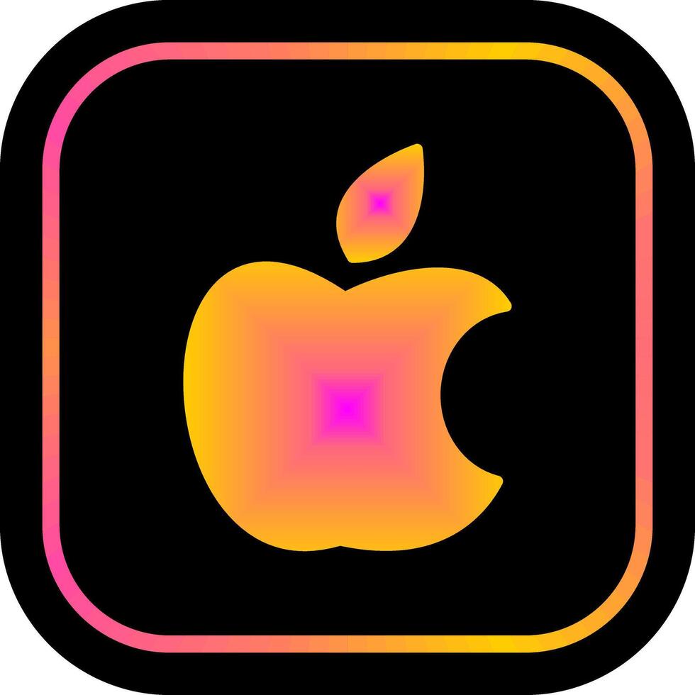 Apple Logo Icon Design vector