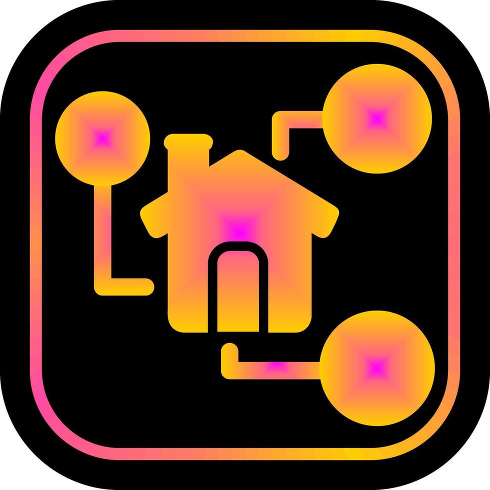 Smarthome Icon Design vector