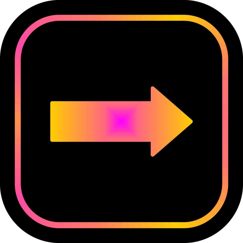 Arrow Right Icon Design vector