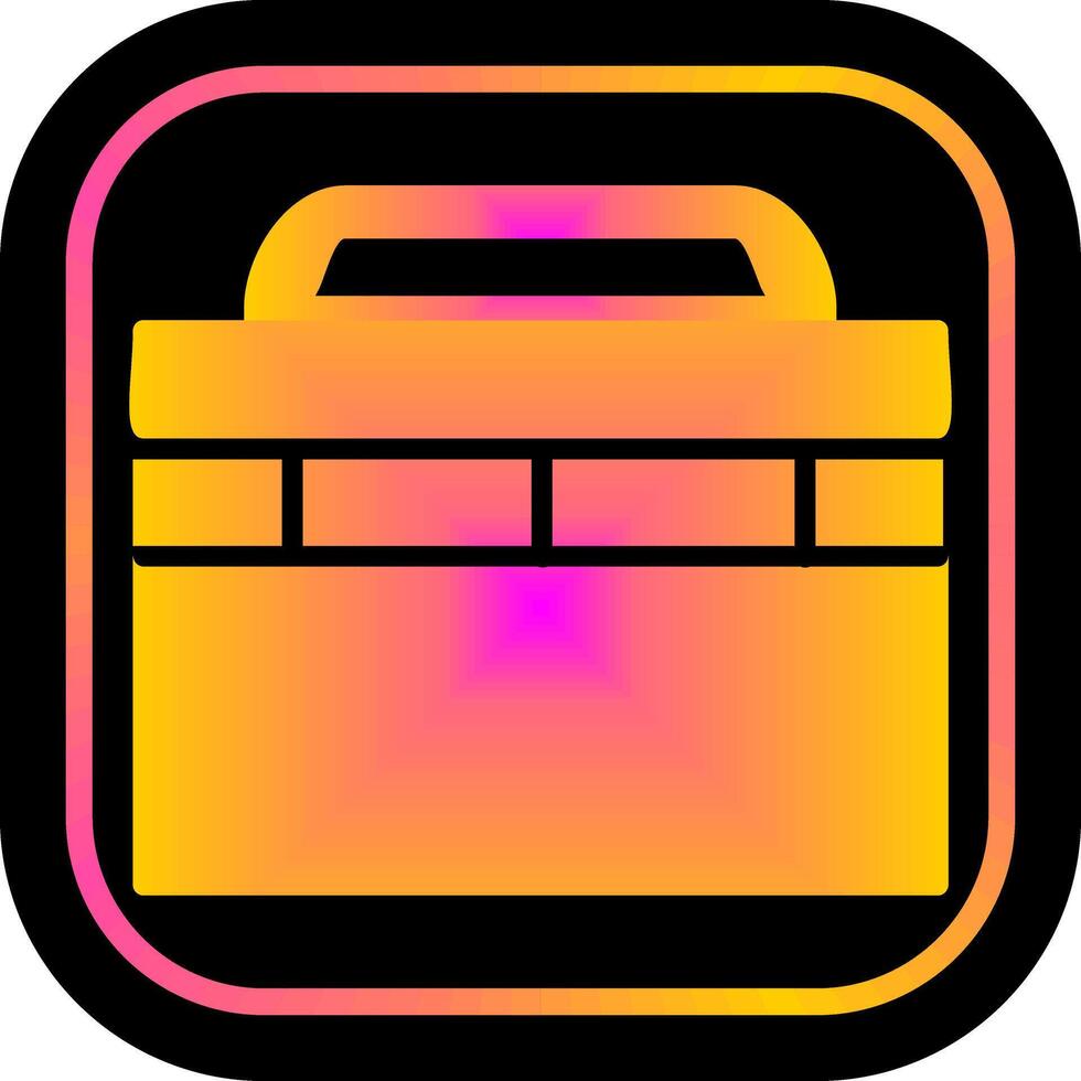 Toolbox Icon Design vector