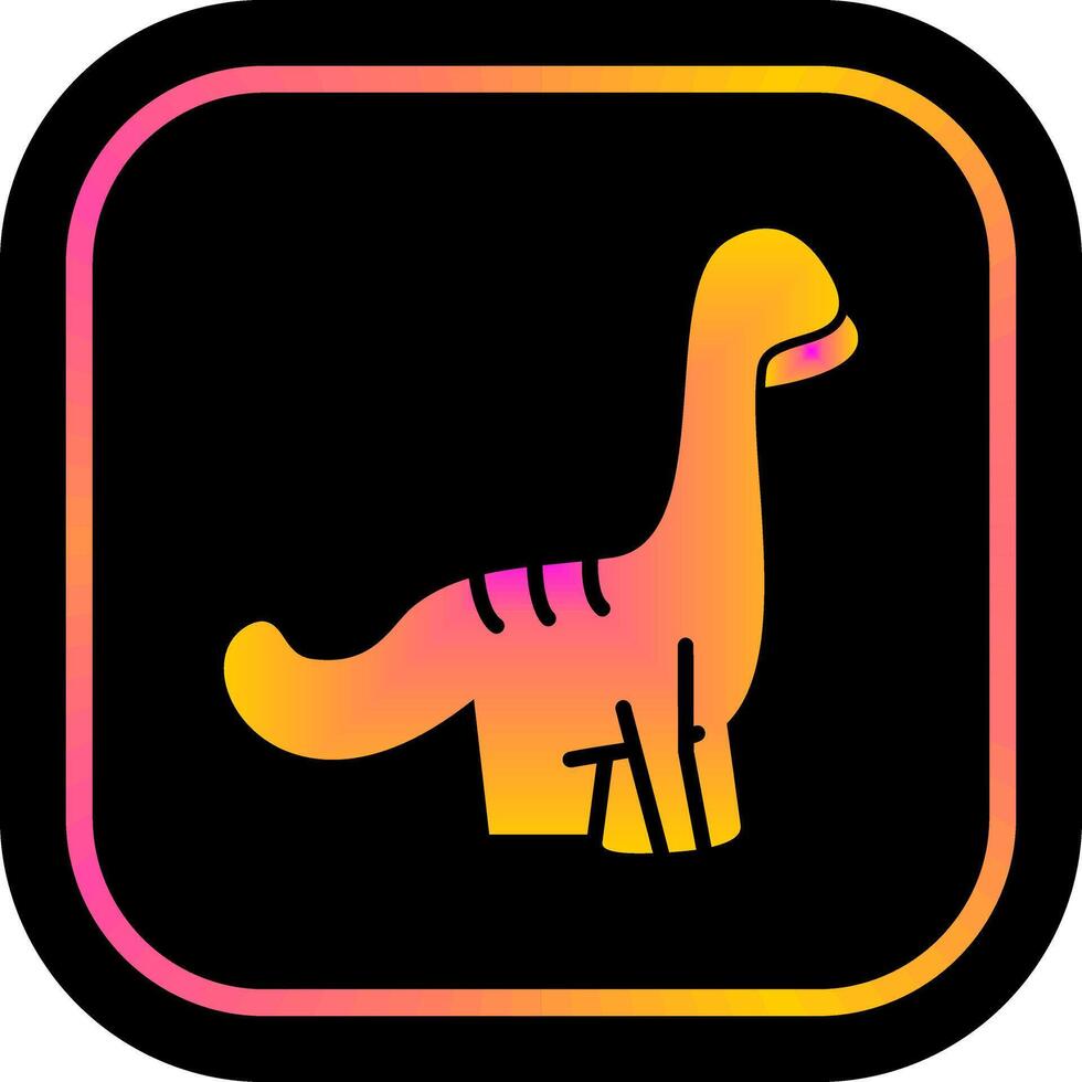 Dinosaur Icon Design vector