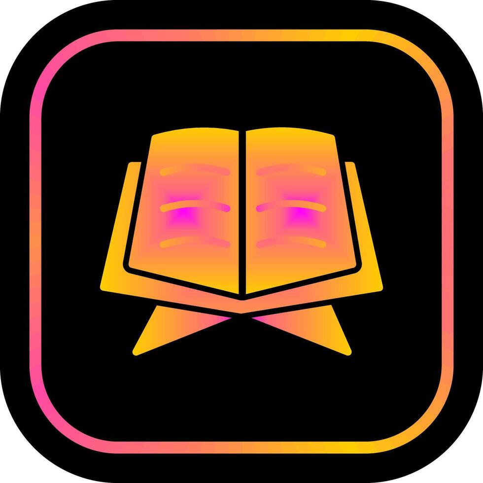 Holy Book Icon Design vector
