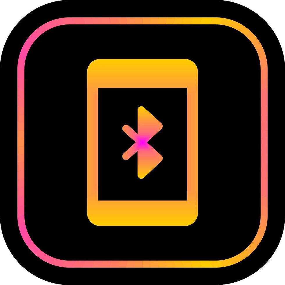 Bluetooth Icon Design vector