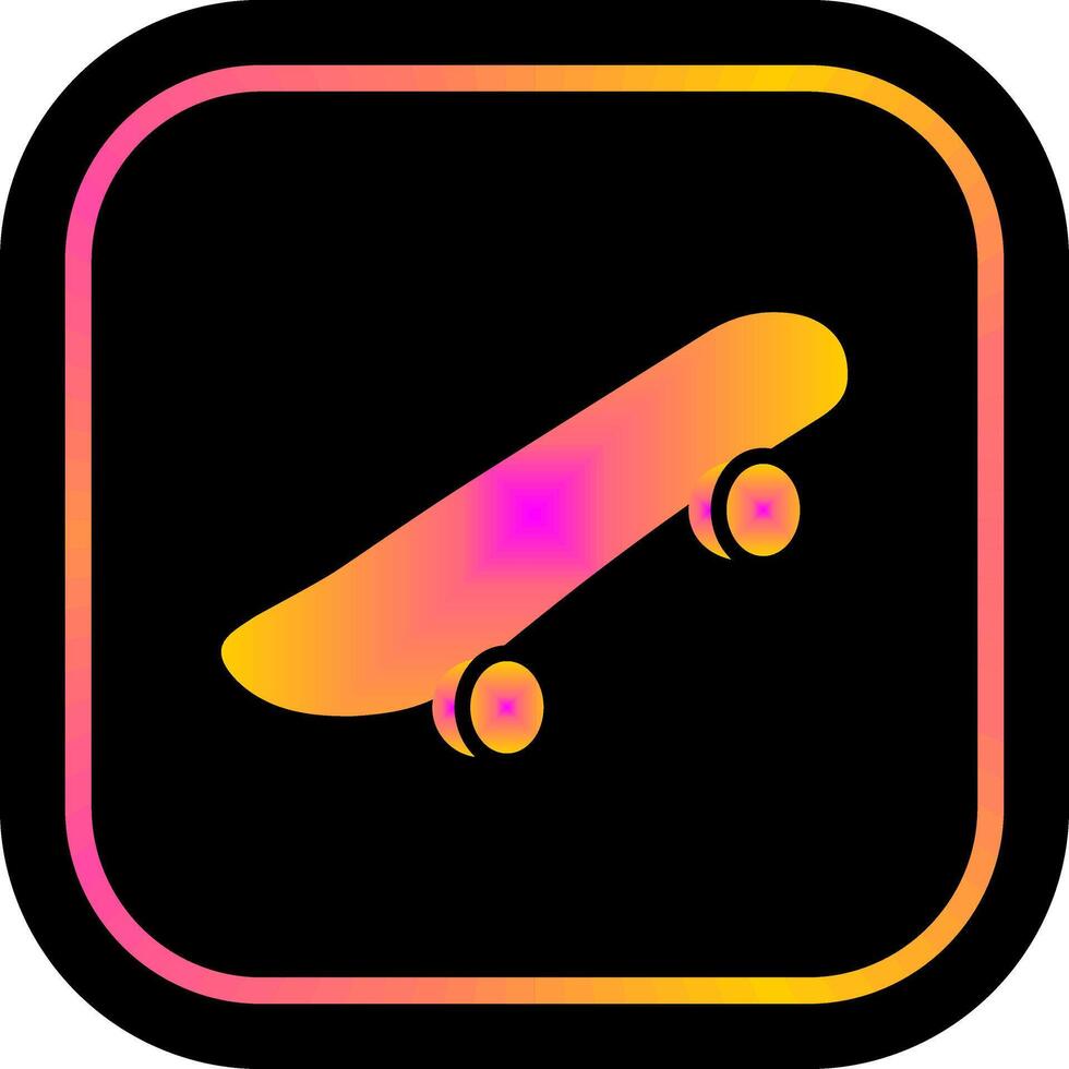 Skateboard Icon Design vector