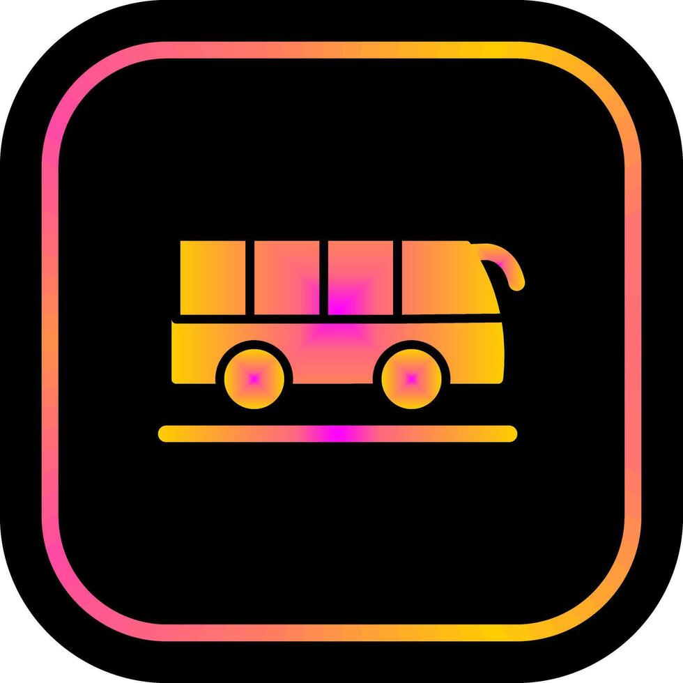 Bus Icon Design vector