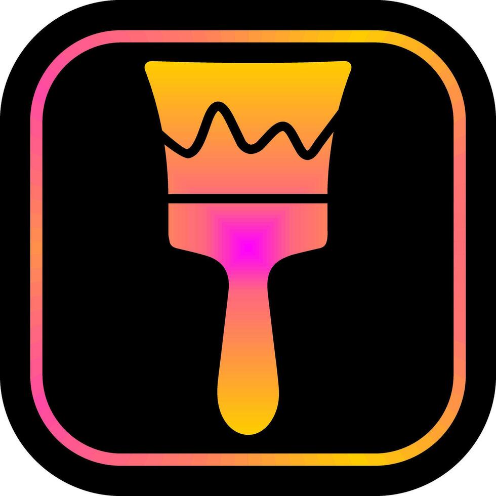 Brush Icon Design vector