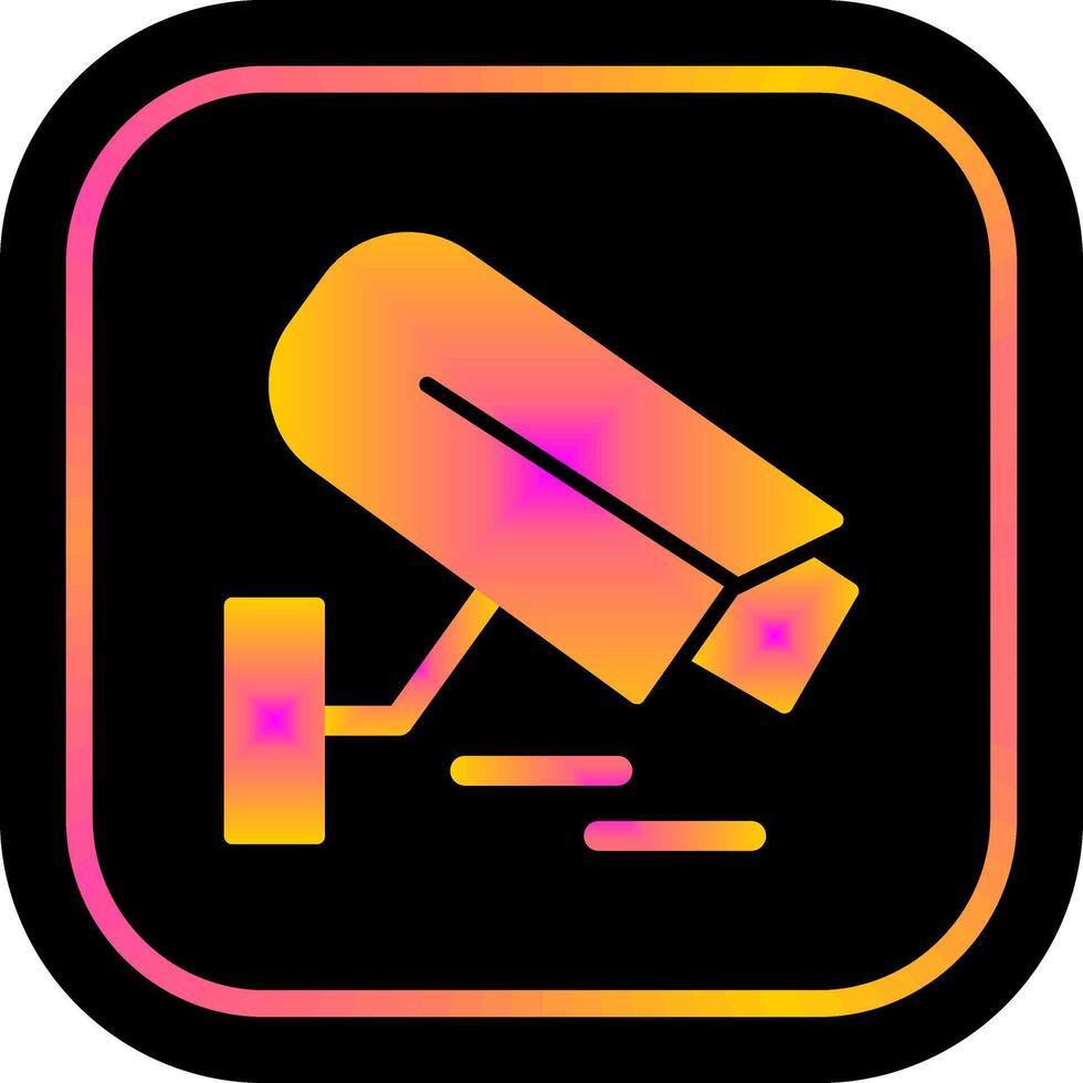 Security Camera Icon Design vector