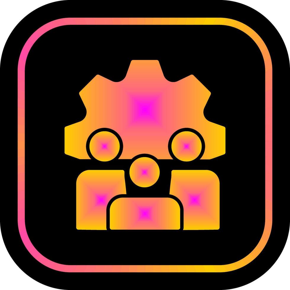 Manage Icon Design vector