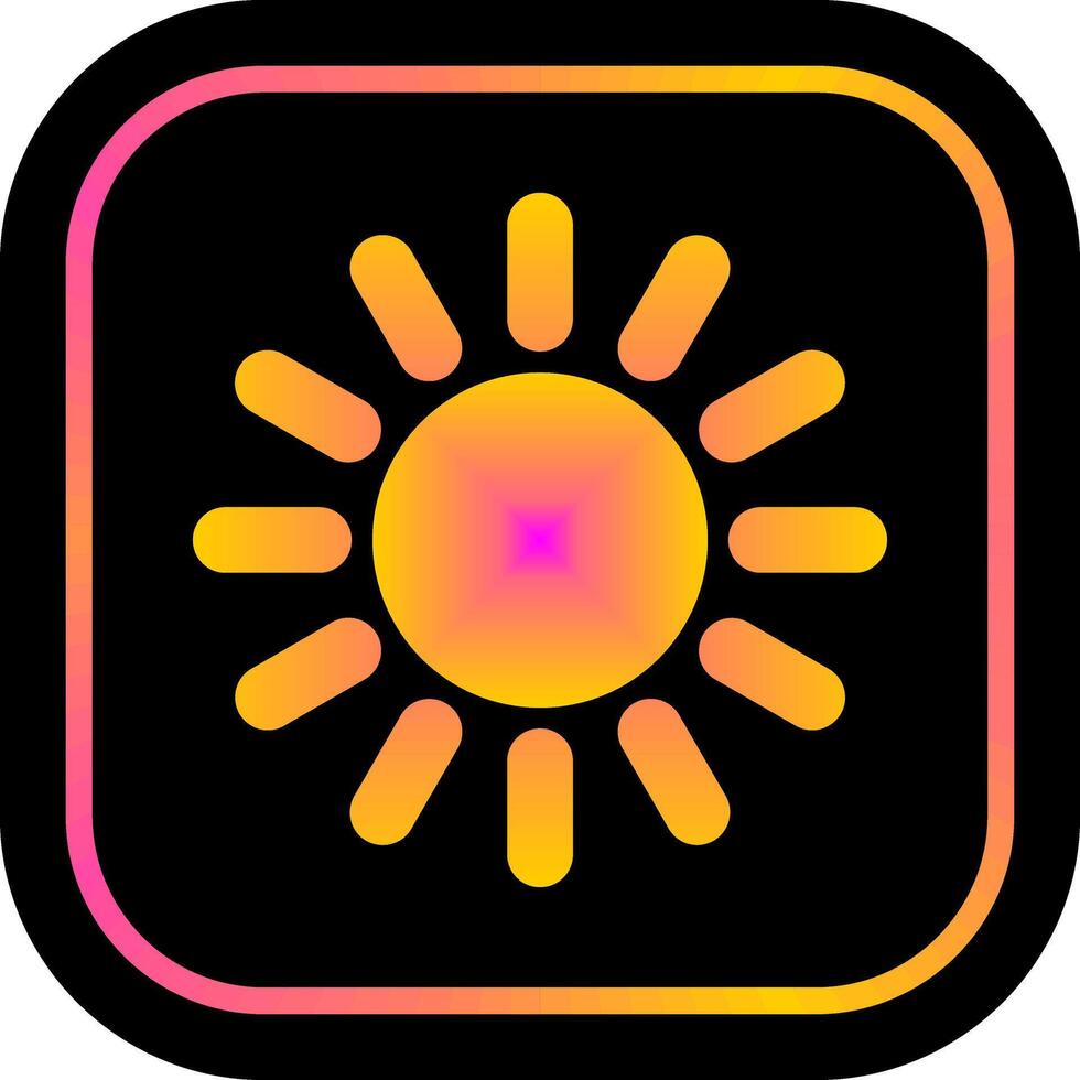 Sun Icon Design vector