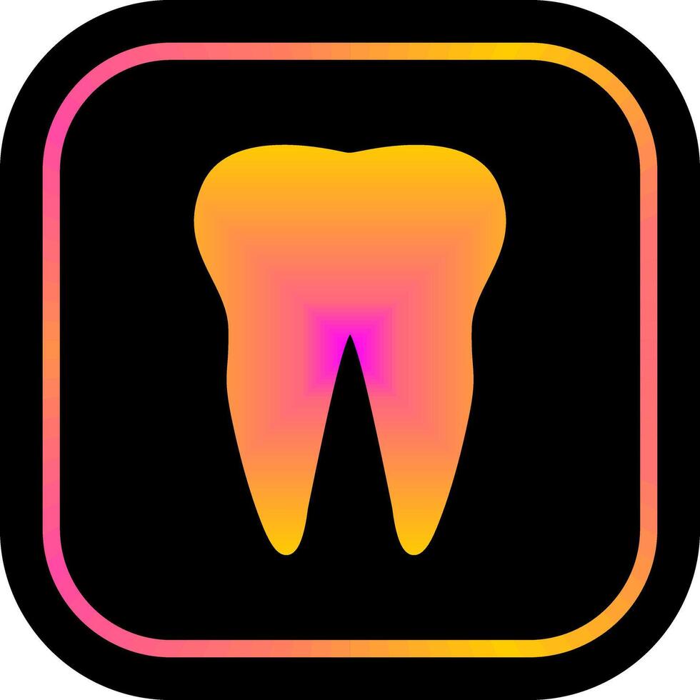 diseño de icono de diente vector