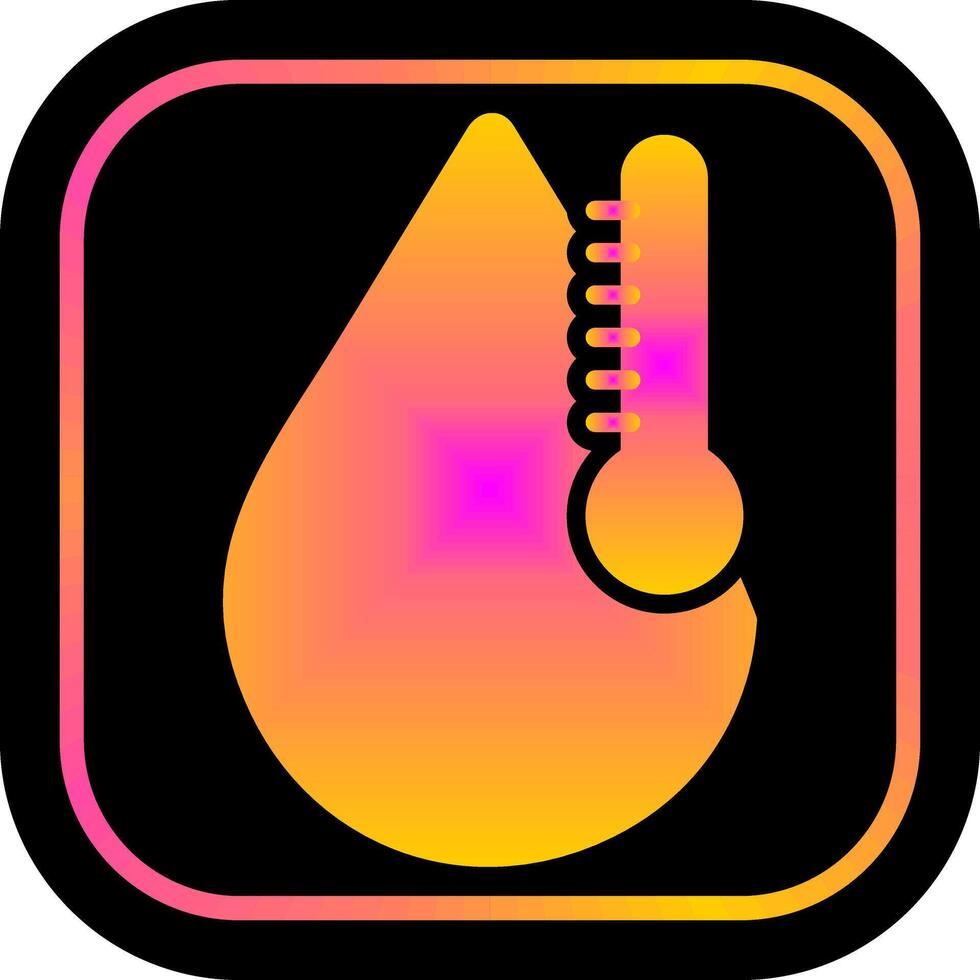 Humidity Icon Design vector