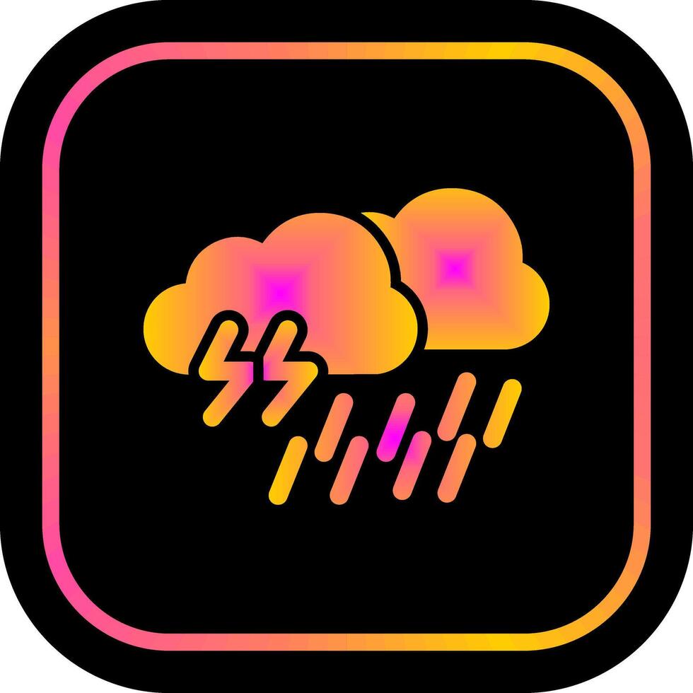 diseño de icono de lluvia vector