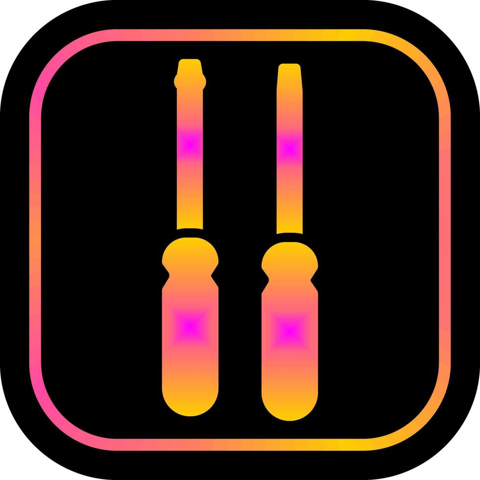 Screwdriver Icon Design vector
