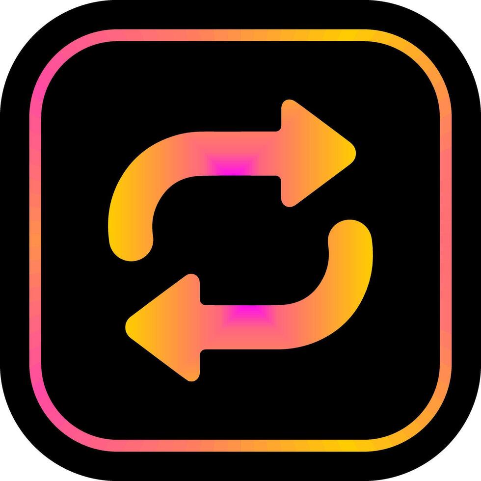 Repeat Icon Design vector