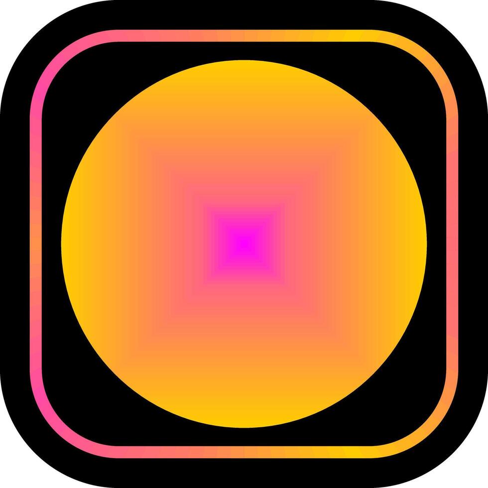 Radiation Icon Design vector