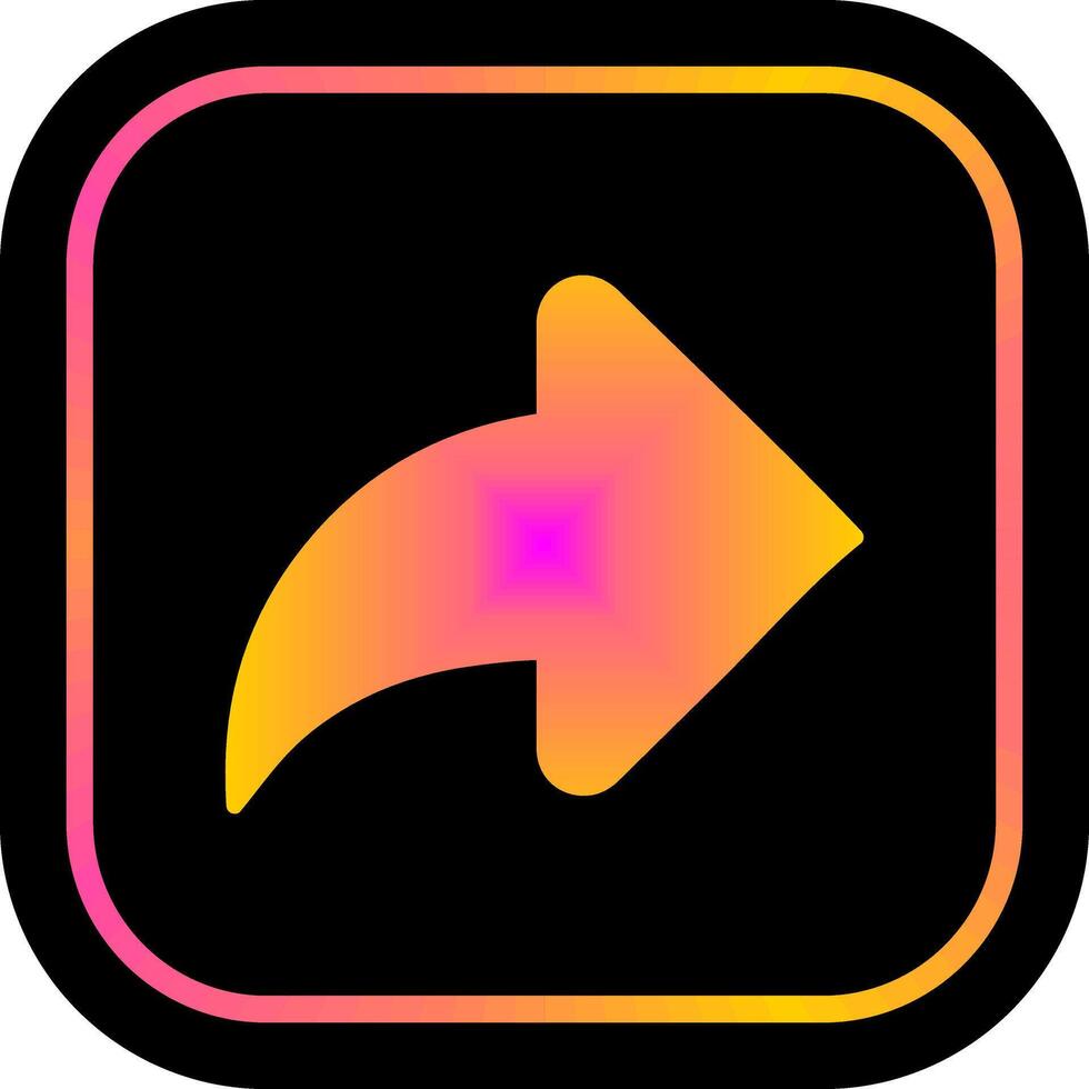 Right Back Arrow Icon Design vector