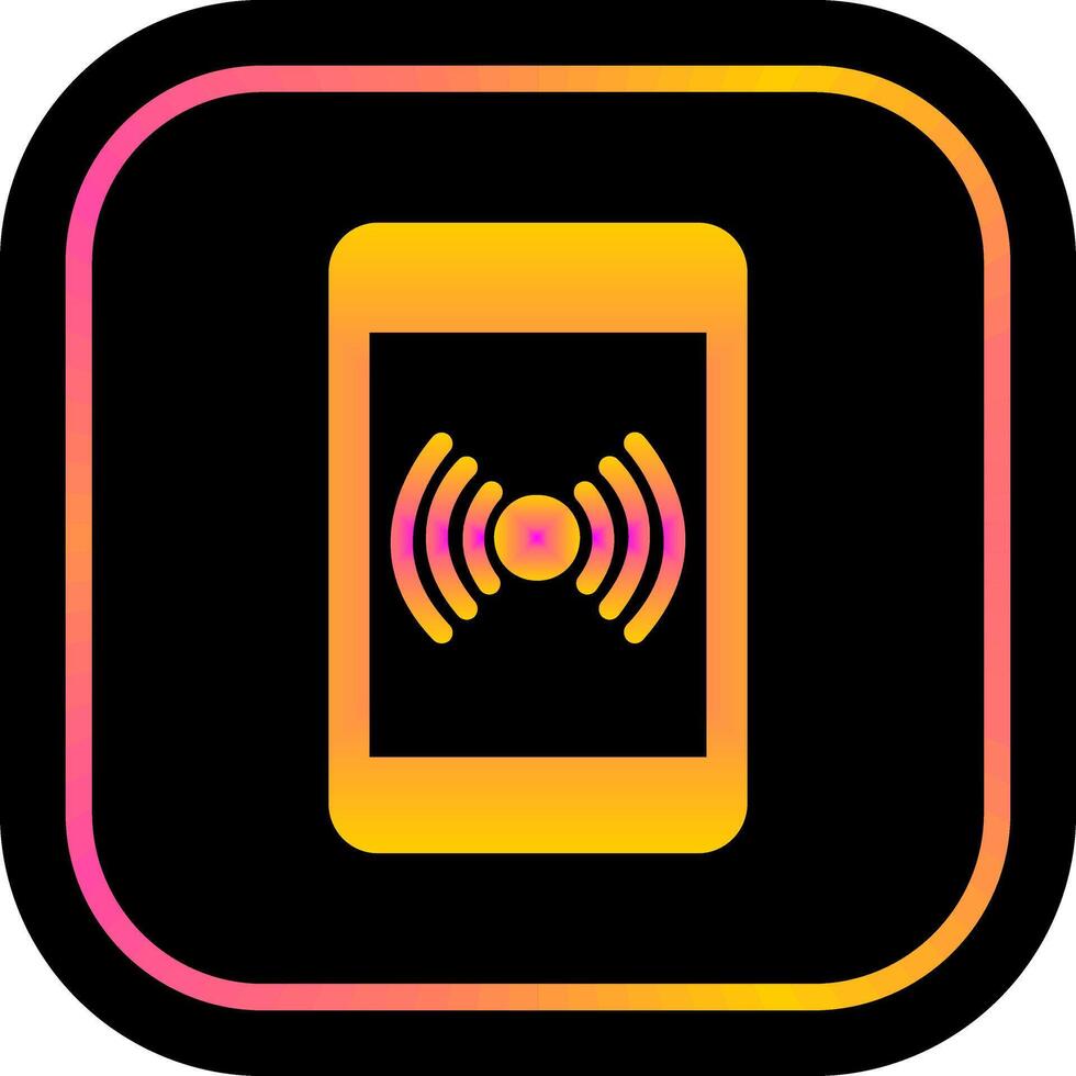 Personal Hotspot Icon Design vector
