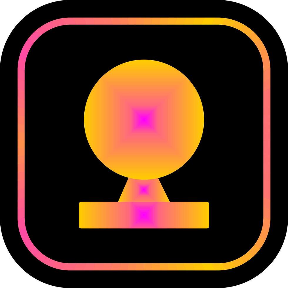Plasma Ball Icon Design vector