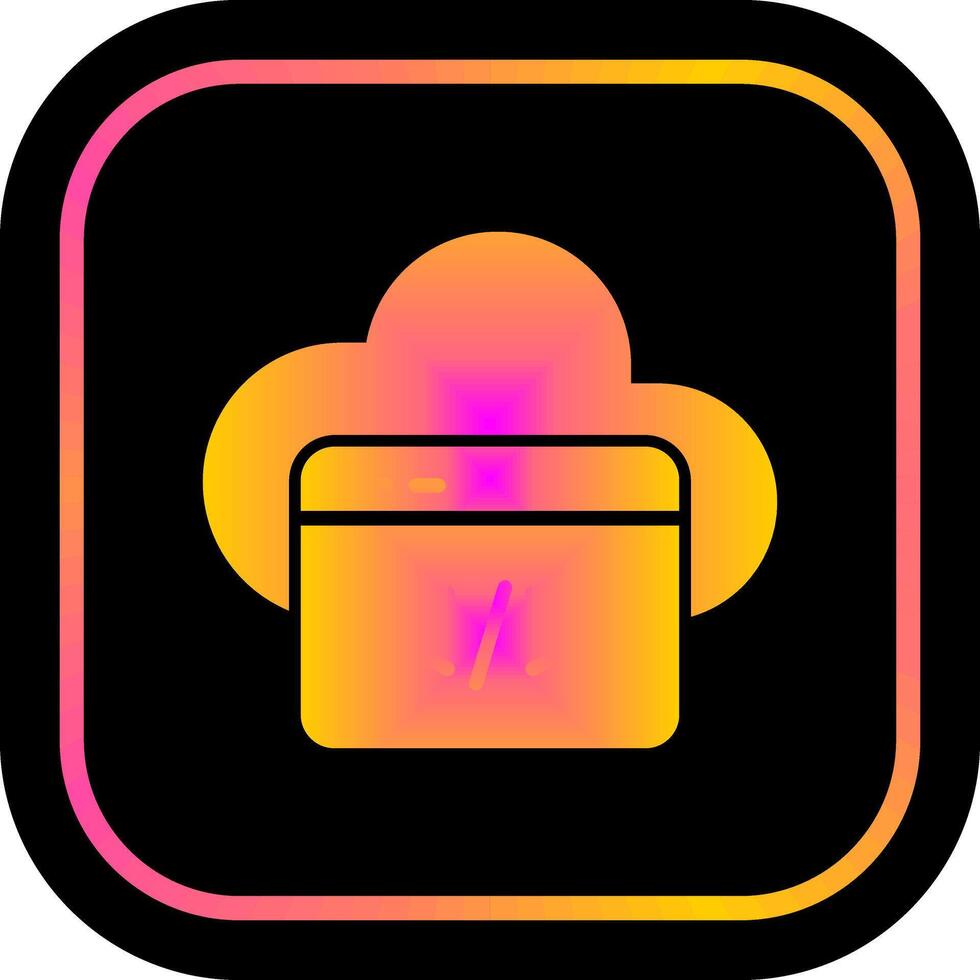 Cloud Coding Icon Design vector