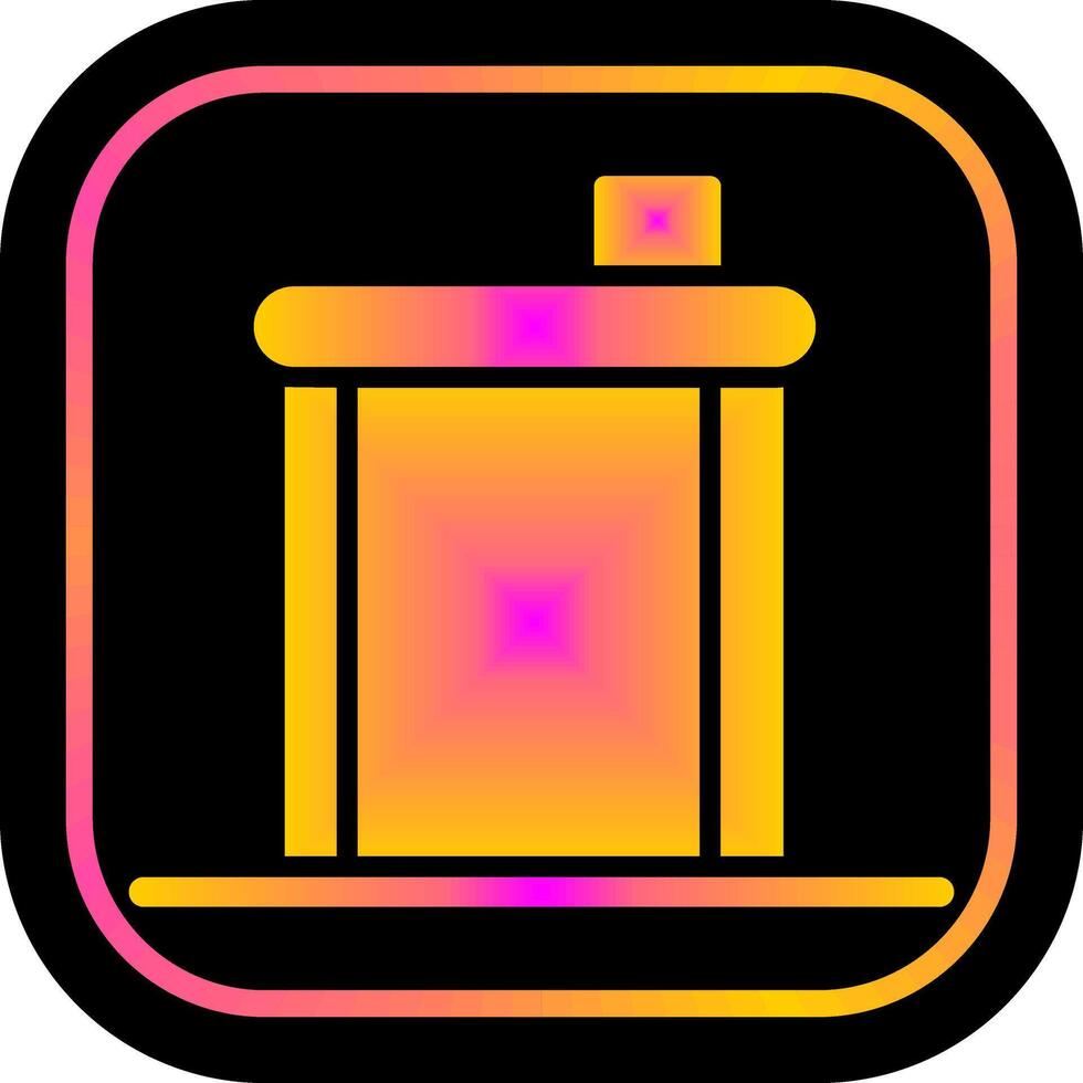 diseño de icono de horno vector