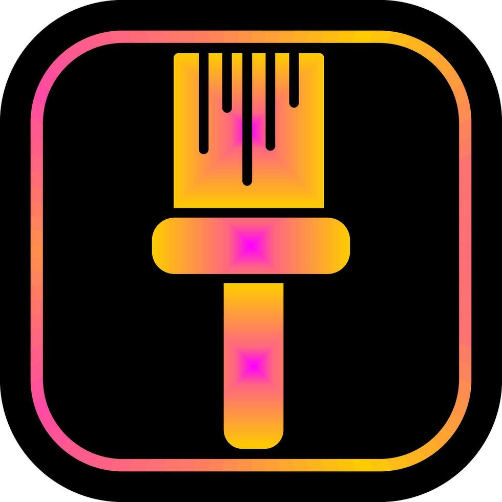 Brush Color Icon Design vector