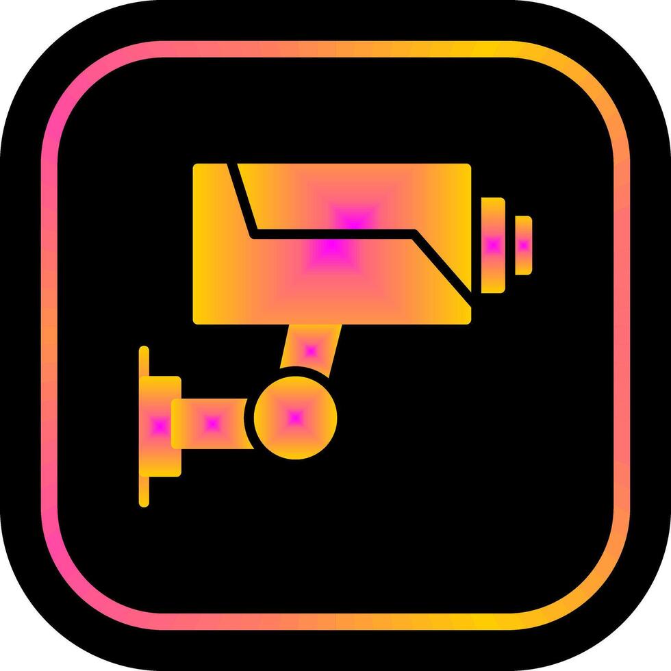 Security Camera Icon Design vector