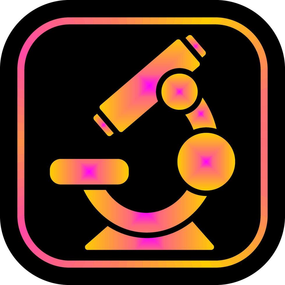 Microscope Icon Design vector