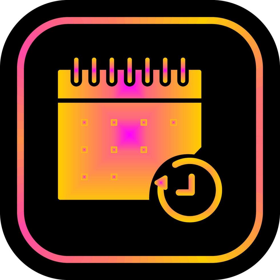 Period Time Icon Design vector