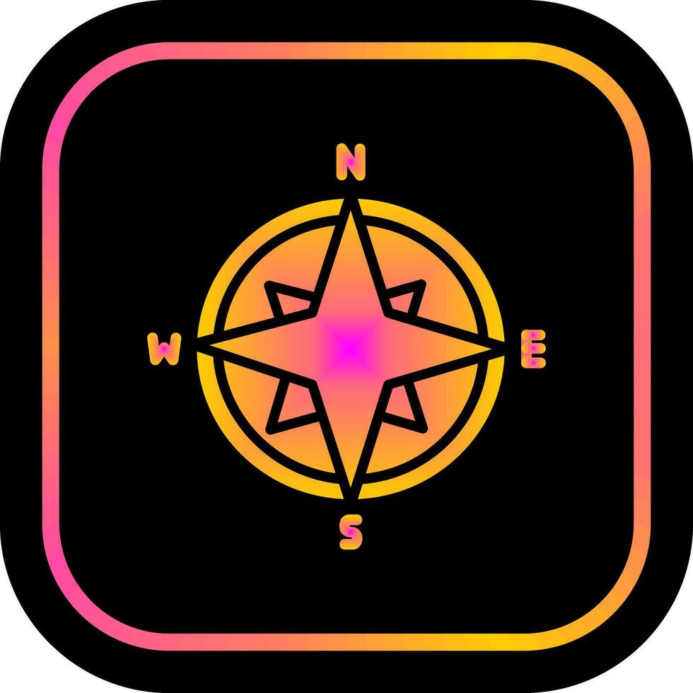 Compass Icon Design vector