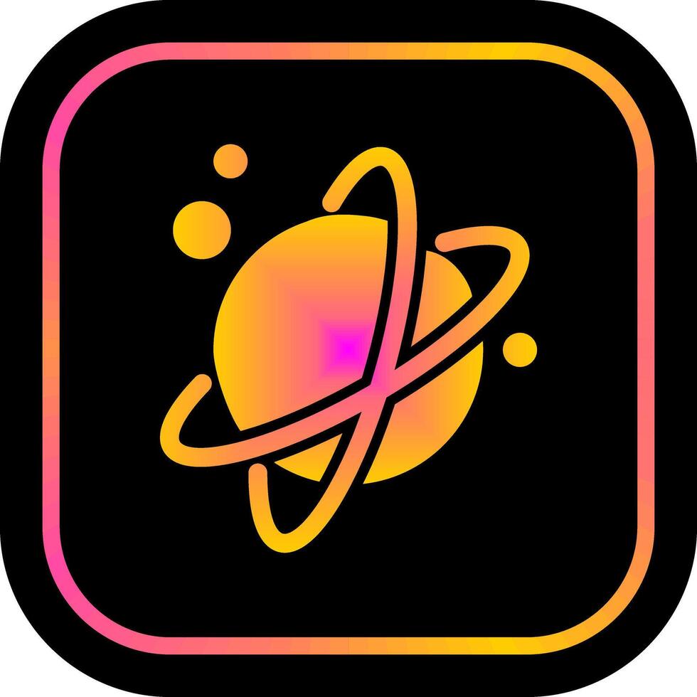 Planet Icon Design vector