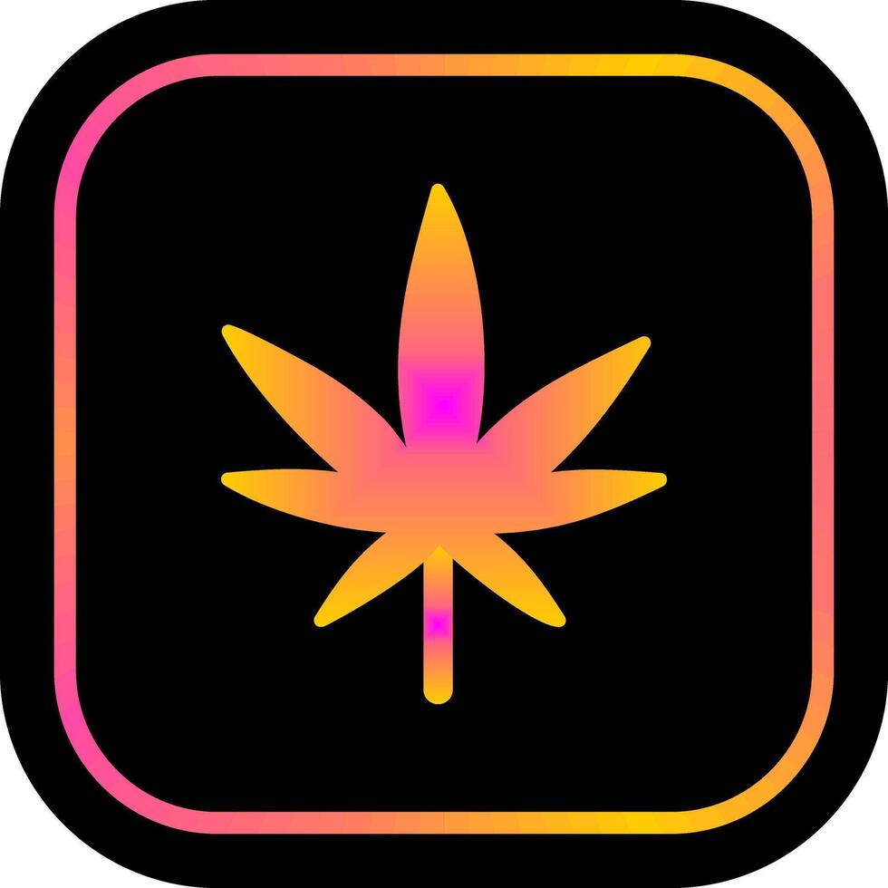 Weed Icon Design vector