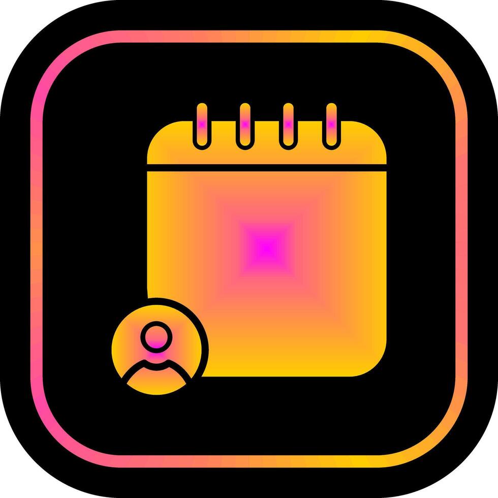 Event Management Icon Design vector