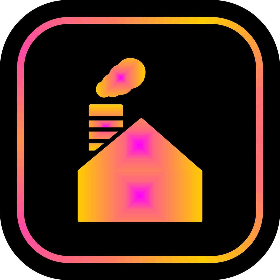 Chimenea icono diseño vector