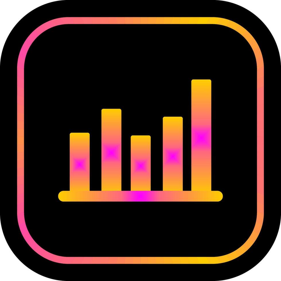 Chart Icon Design vector
