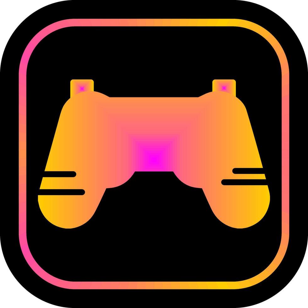 Gaming Console Icon Design vector
