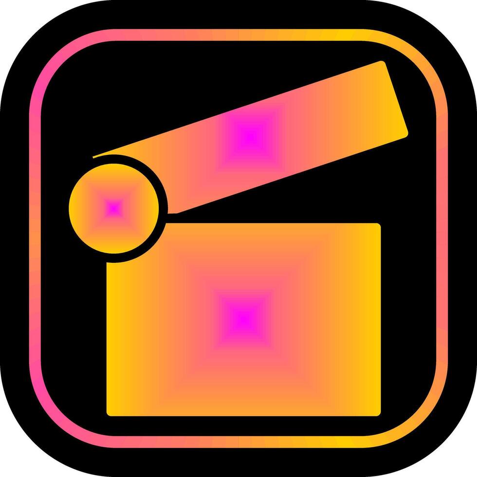 Clapper Icon Design vector