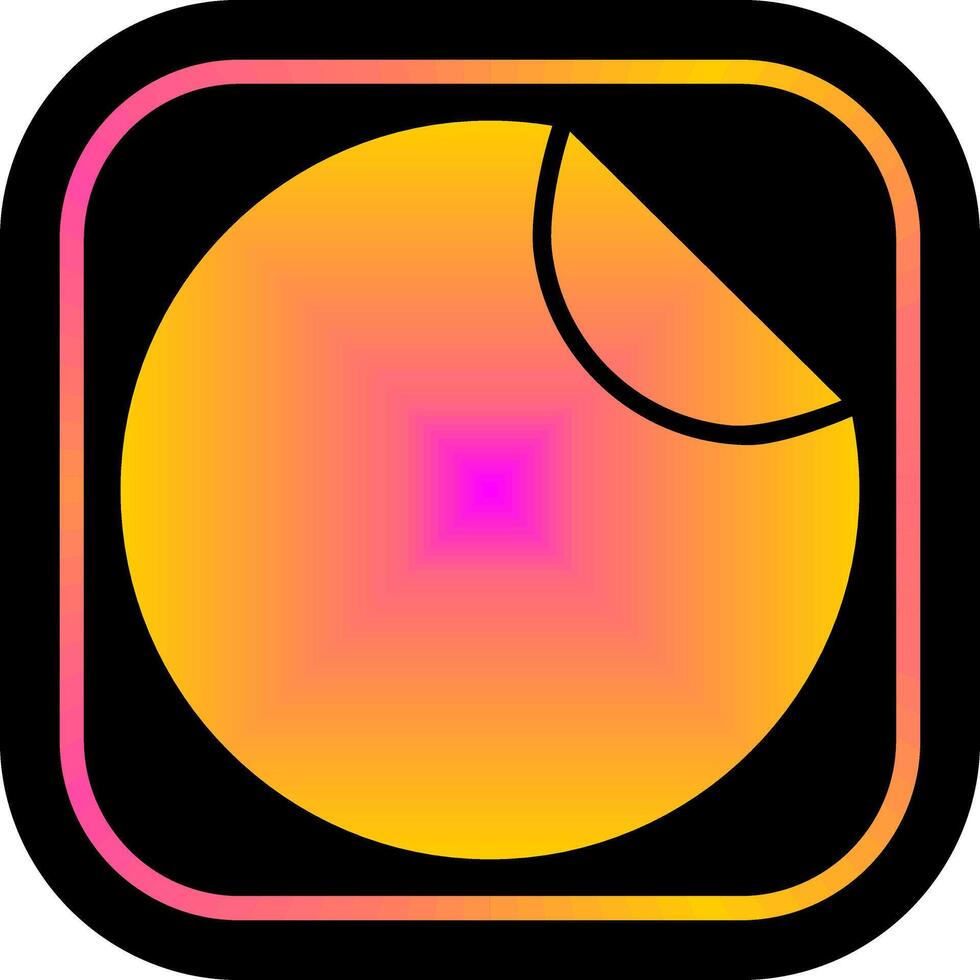 Sticker Icon Design vector