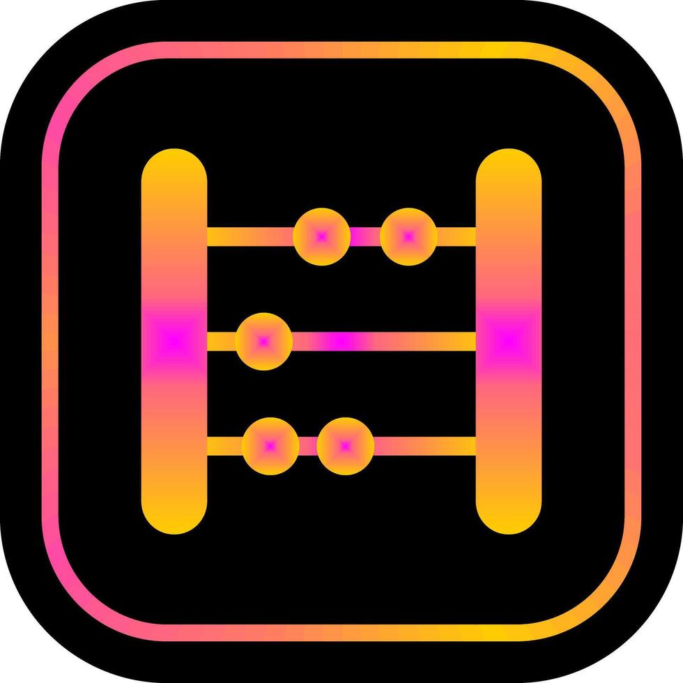 Abacus Icon Design vector