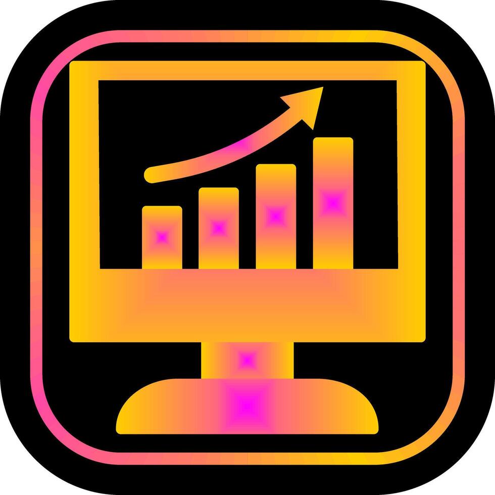 Business Growth Icon Design vector