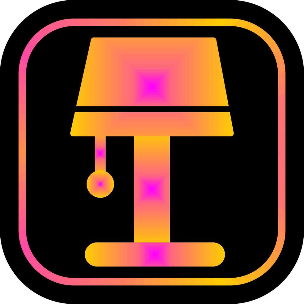 diseño de icono de lámpara vector