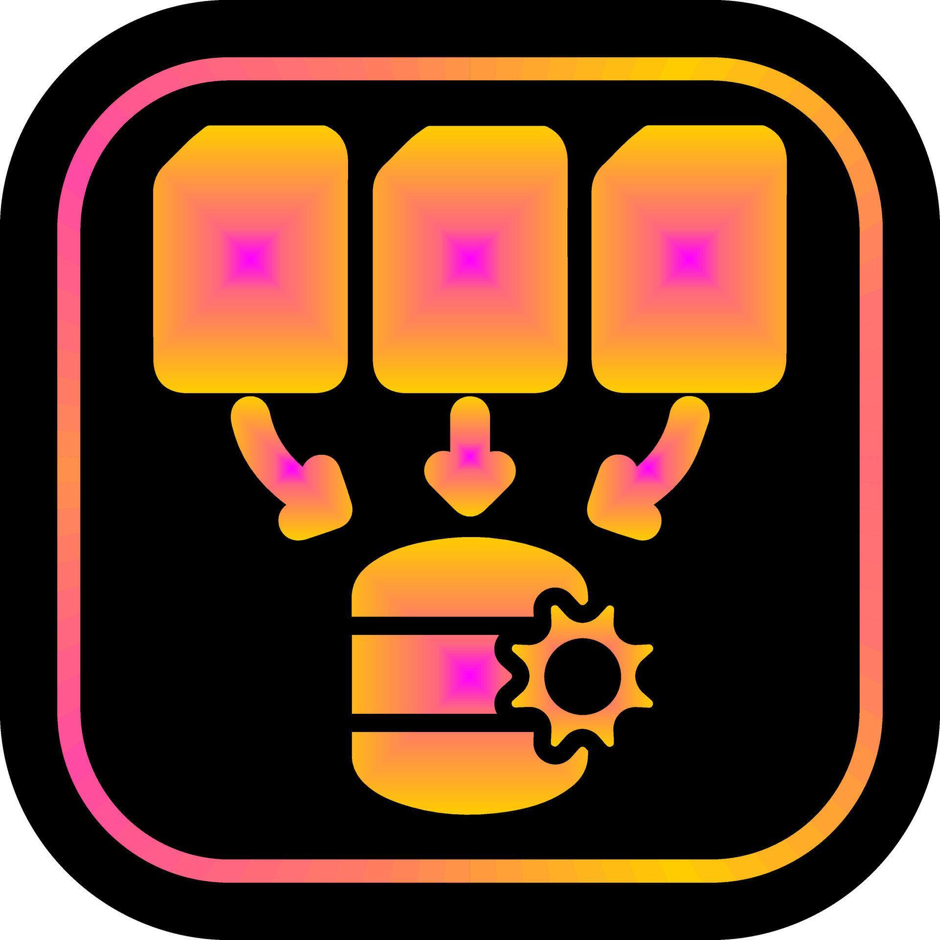 Data Processing Icon Design 42929439 Vector Art at Vecteezy