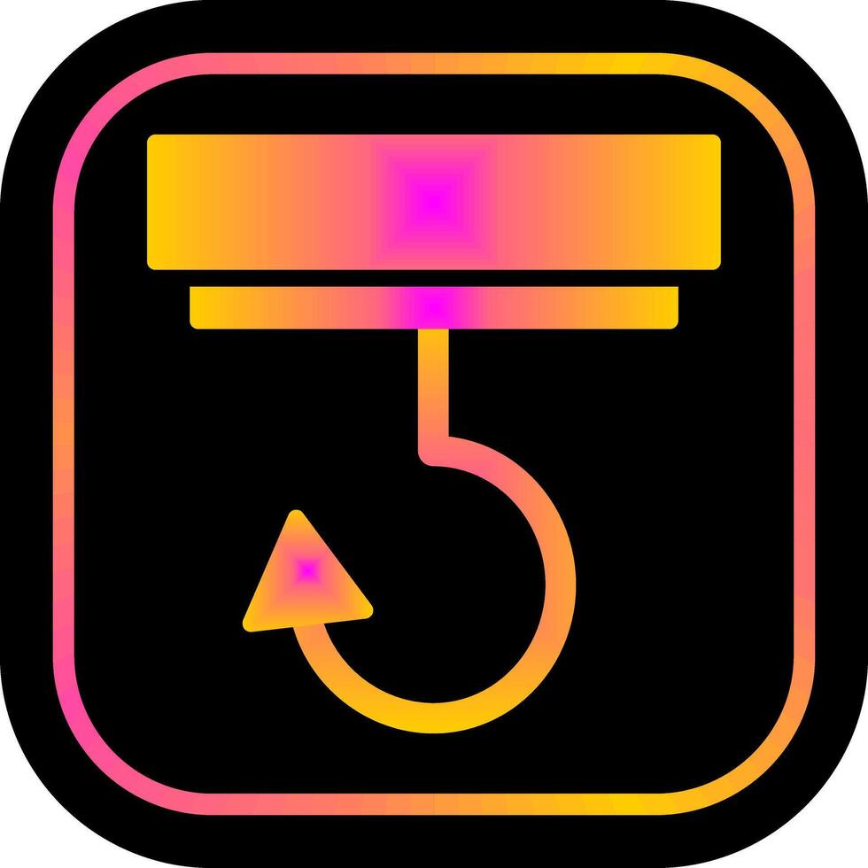 Hook Icon Design vector