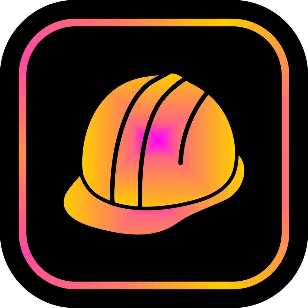 Hard Hat Icon Design vector