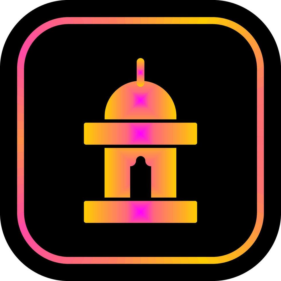Mimbar Icon Design vector