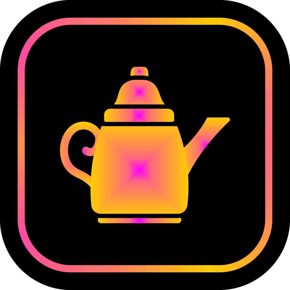 Teapot Icon Design vector