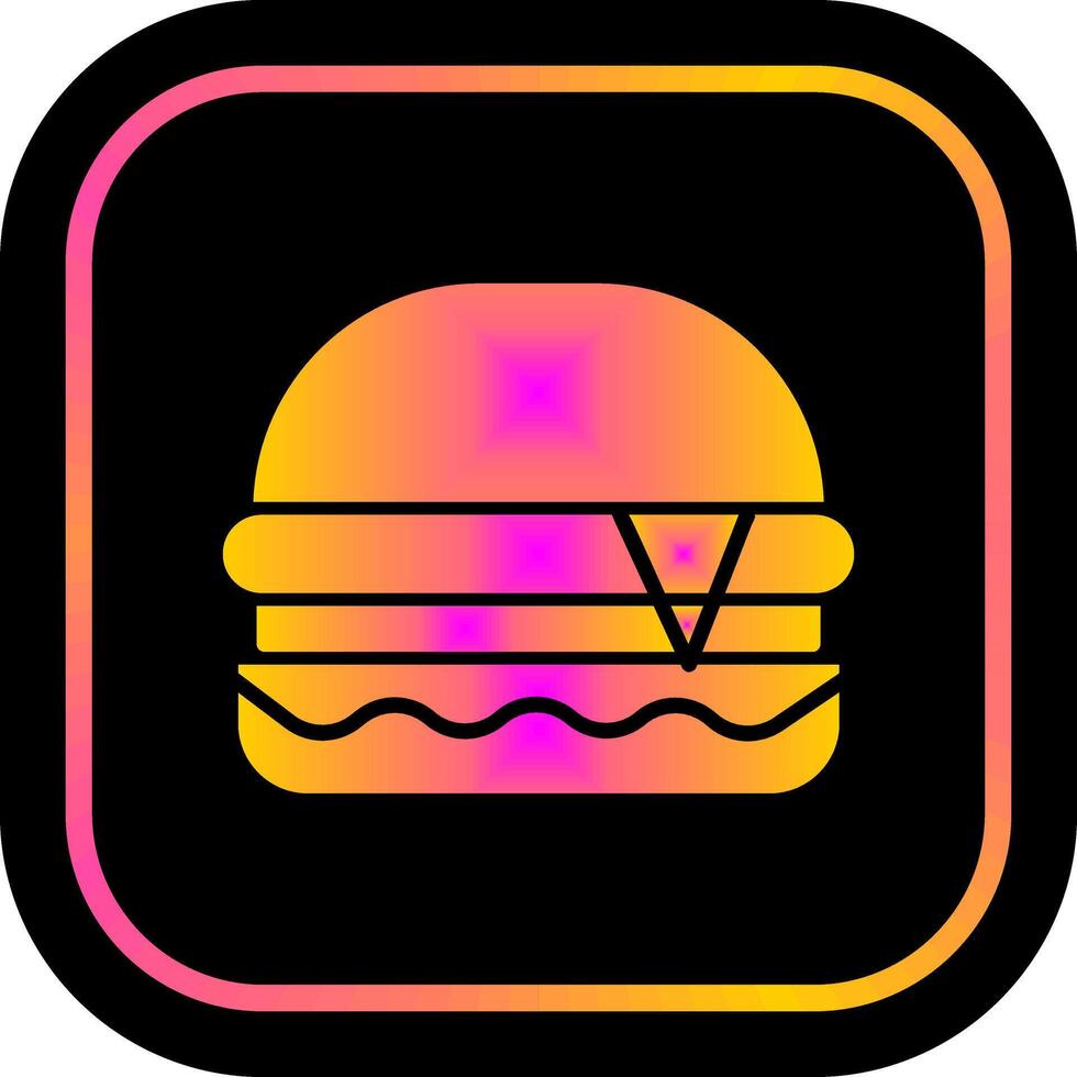 Burger Icon Design vector